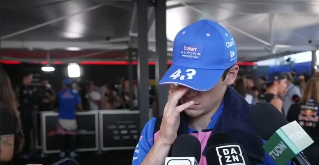 El llanto de Franco Colapinto tras el GP de Italia: “Desaproveché una gran oportunidad”